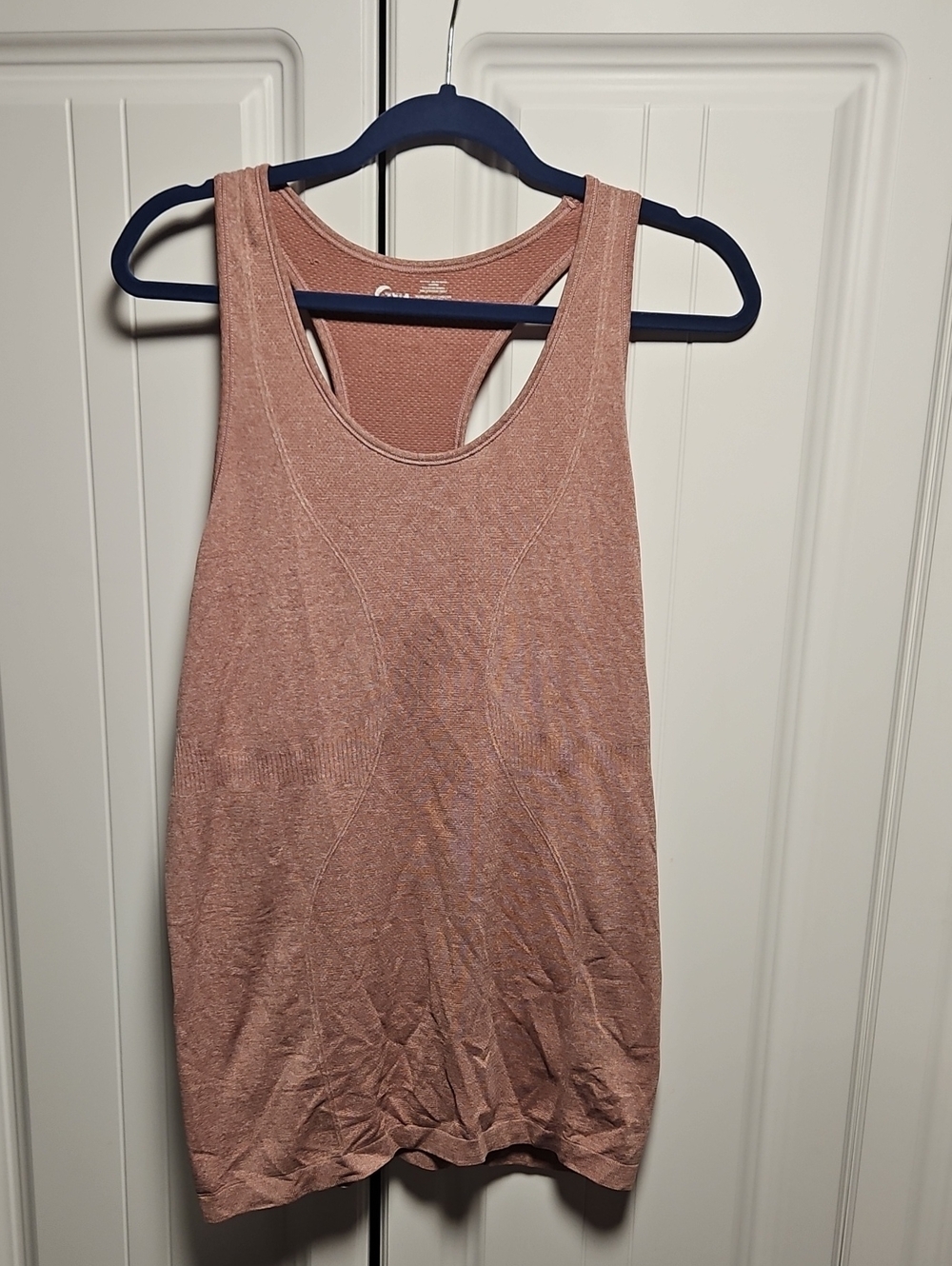 Zyia Charged Tank Dusty Rose Seamless Racerback Tank-NWT